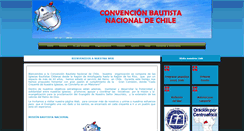 Desktop Screenshot of convencionbautista.cl
